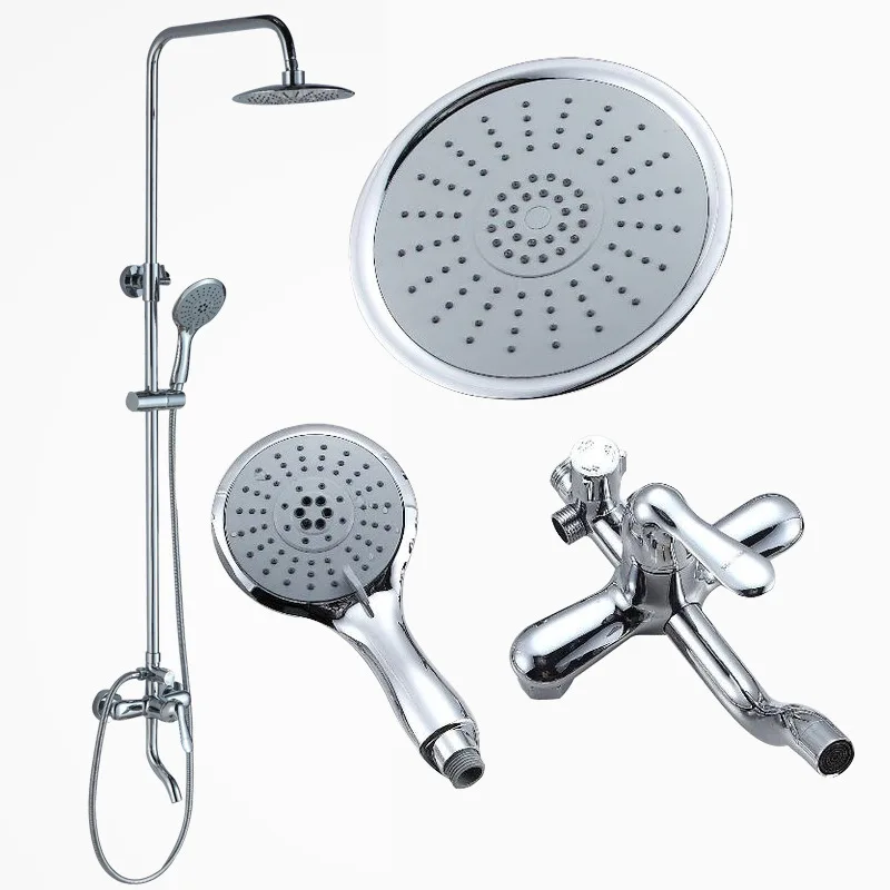 

King Sanitary Ware Copper Tri-Phone Body Third Gear Shower Set And Cold Mixing Valve Health Faucet Manufacturers Wholesale