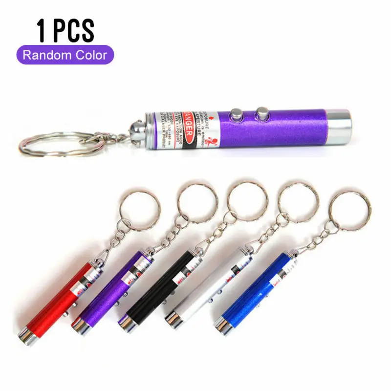 WHOEL SALE  Pet LED Laser Pet Cat Toy  Red Laser Pen Tease Cats Rods Visible Light Funny Interactive Pets Toy Random 