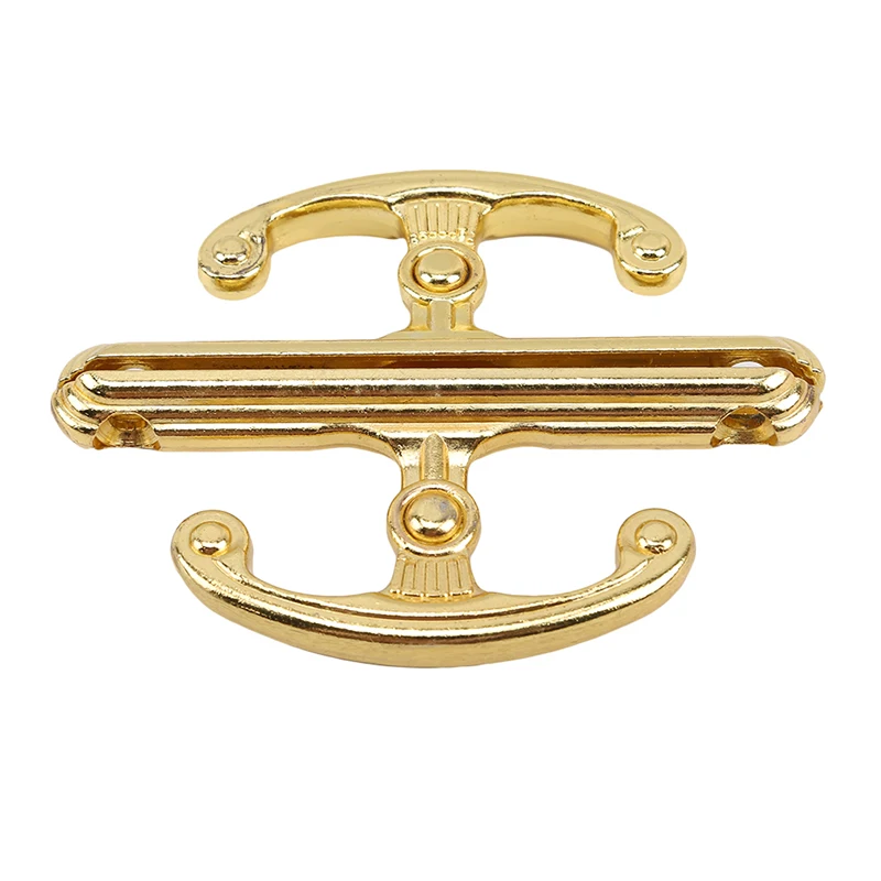Wall Hanging Curtain Accessories A Pair Of Metal Hook Boutique Hooks Luxury Design Gold Home Small | Дом и сад