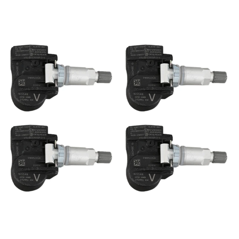 Датчик давления в шинах TPMS 40700 3AN0A для Nissan Altima Frontier Maxima Pathfinder Sentra 4 шт.|Системы