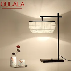 OULALA – lampe LED en tissu, Design moderne, luminaire décoratif de luxe, idéal pour une chambre à coucher, un salon ou un hall d'entrée 