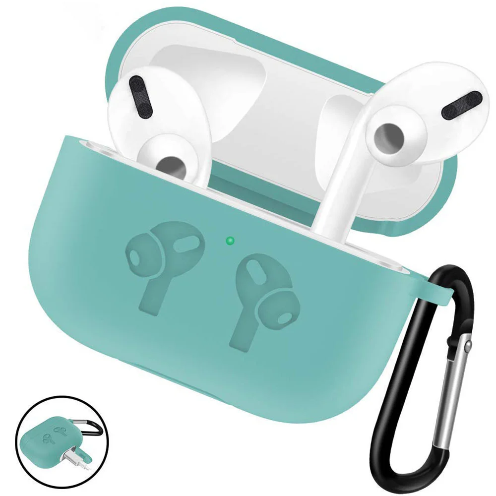 Ультра Тонкий силиконовый чехол Portefeuille для AirPods Pro для беспроводной зарядки, силиконовый защитный чехол, чехол для bluetooth-гарнитуры