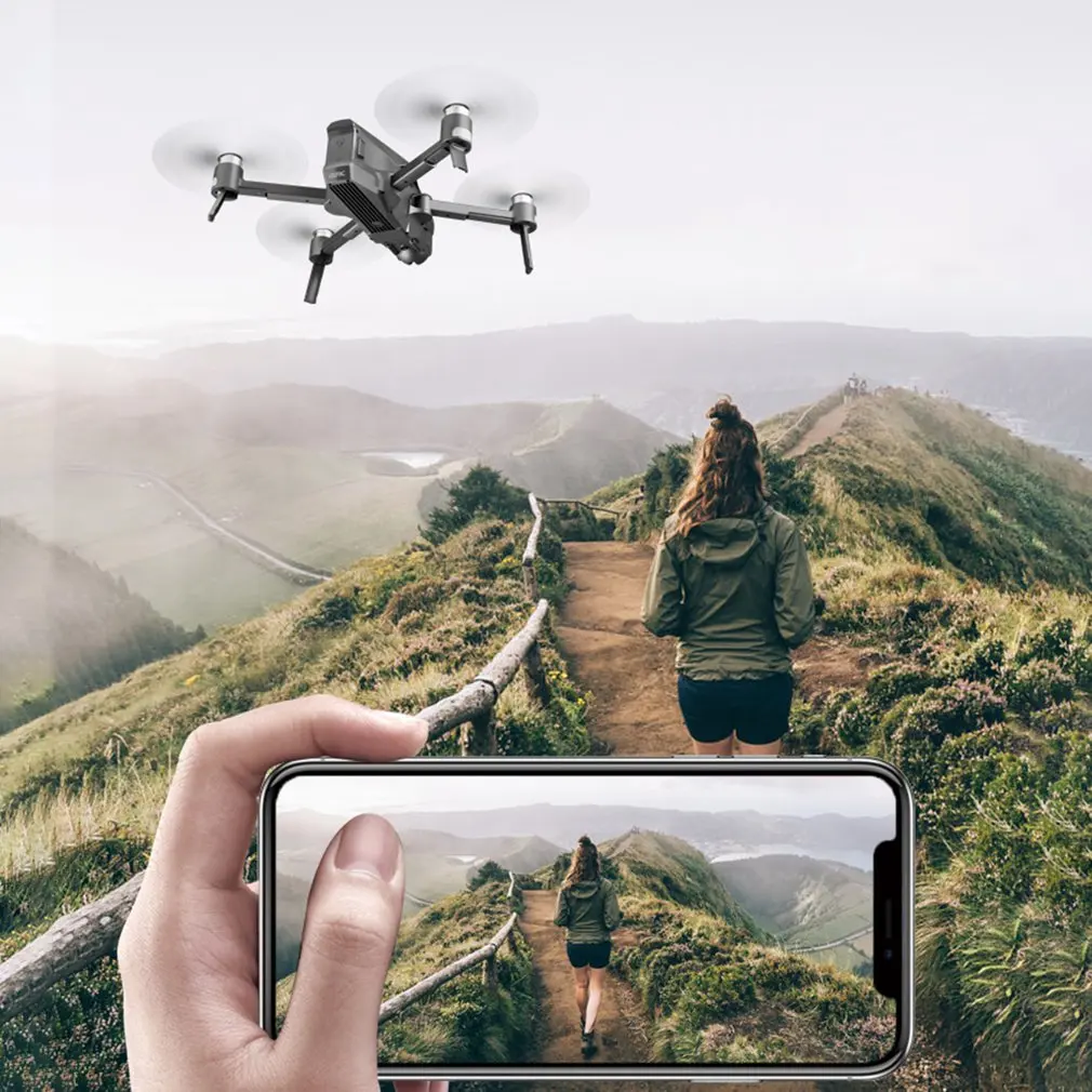 4DRC gps RC складной Дрон RC четырехосевой бесщеточный самолет с широкоугольной камерой 1080P HD Профессиональный Радиоуправляемый вертолет