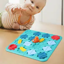 Jeu de Construction de route, labyrinthe, raisonnement logique, créer une route Montessori, voiture de traction, chariot élévateur, Puzzle, jeux de société, jouets de noël