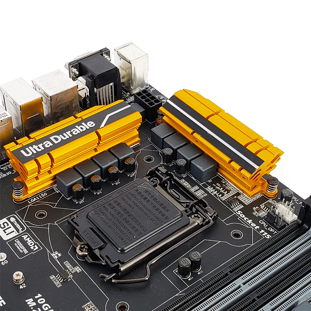 Gigabyte GA-Z97X-UD3H рабочего Материнская плата Z97X-UD3H Z97 LGA 1150 DDR3 32G SATA3 USB3.0 M.2 VGA, HDMI, DVI HDMI блок питания ATX используется