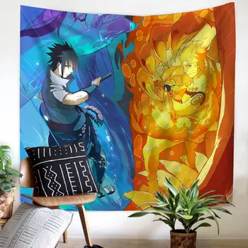 

Popular Anime Naruto 3D Print Tapestrying Rectangular Home Decor Wall Hanging 03