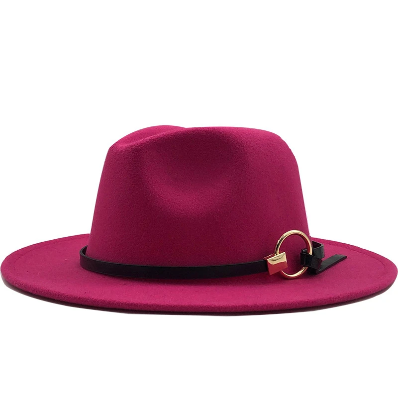 Женские фетровые шляпы из шерсти, джазовые фетровые шляпы, модные женские шляпы с плоским козырьком, Панама, шляпа игрока, Карнавальная Кепка