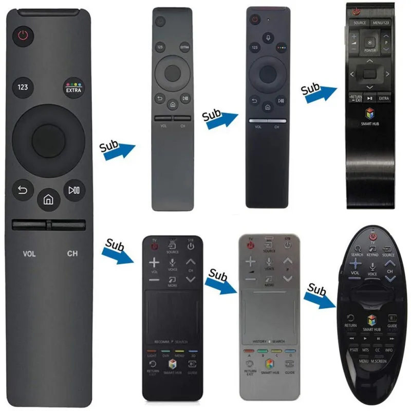 K универсальный пульт дистанционного управления 4K Высокое разрешение Телевизор