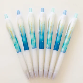 

1X Gradient Blue Style Mermaid Gel Pen Stationery School Supply