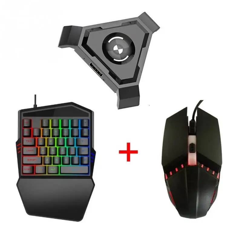 

PUBG Mobile Gamepad Controller Gaming Keyboard Mouse Converter For Android ios Phone to PC Bluetooth 4.1 Adapter Plug and Play