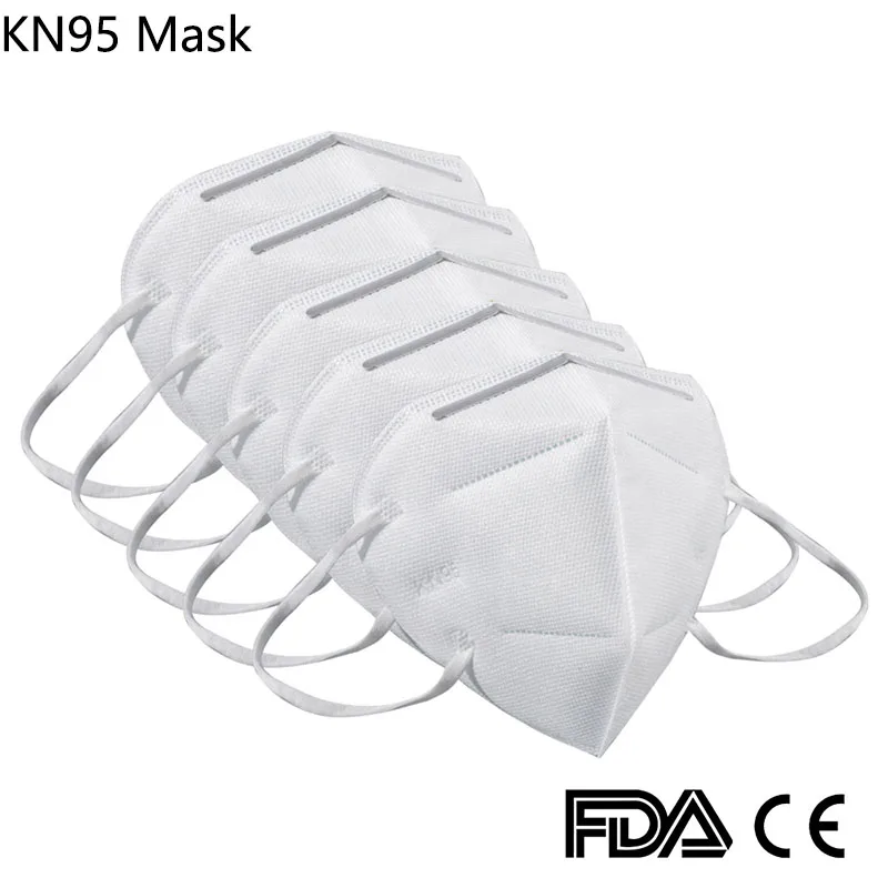 

10pcs Reusable KN95 Mask Protection Face Masks 95% Filtration Mouth Cover soft Anti Dust Pollution PM2.5 Filterable Masks