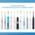 Замена щеточных головок Совместима с Электрической зубной щеткой Phillips Sonicare DiamondClean, HealthyWhite, FlexCare HX6064 HX6730