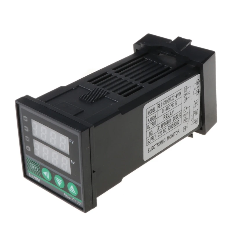 REX-C100 High  Digital Temperature Controller RELAY Output 0-400℃ 