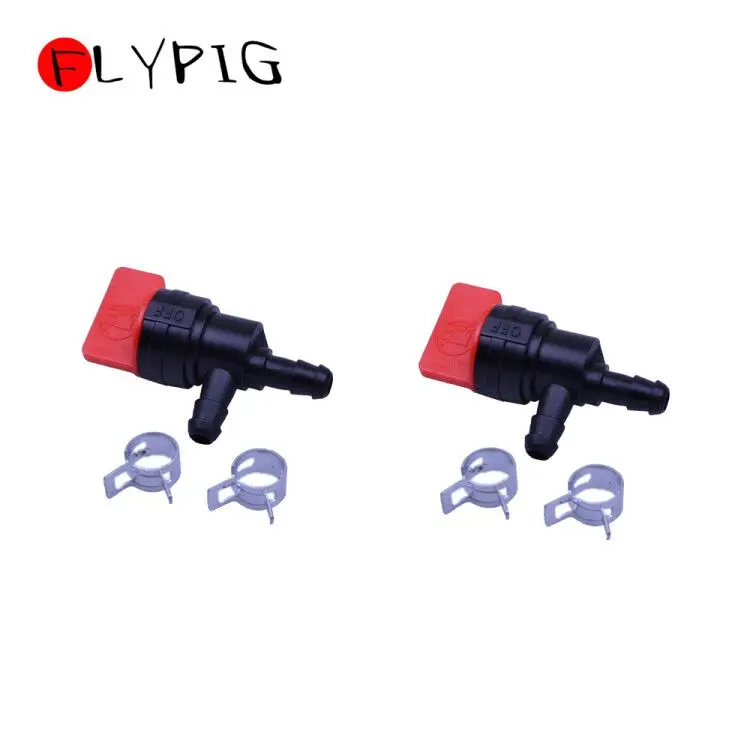 2PCS 90 Degree Fuel Gas Fuel Cut Off Shut Off Valve For Rotary Stens