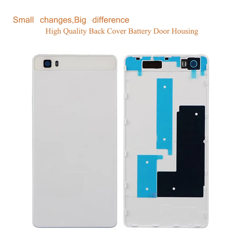 5," для huawei P8 LITE ALE-L04 ALE-L21 ALE-TL00 ALE-L23 ALE-CL00 Корпус Батарея на заднюю крышку чехол Задняя Дверь корпуса шасси