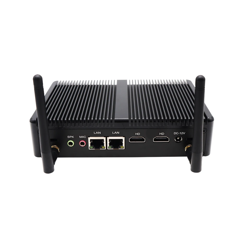 Eglobal Nuc Fanless Minipc Windows10 Aes-Ni Pfsense Openvpn Soft Router Computer Intel Pentium N3150 Quad Core J3160 2Lans 2Hdmi