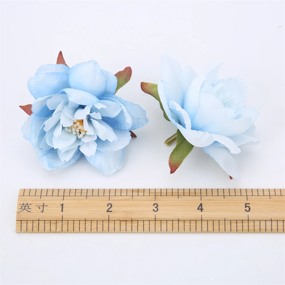 26 Teste Di Fiori Artificiali QUOZUO – Mix Di Rose, Peonie In Seta Per Decorazioni Fai Da Te, Matrimonio E Casa - 4