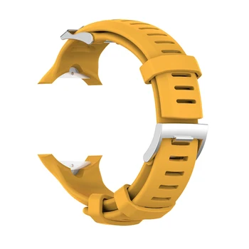 

Adjustable Replacement Watch Strap Wear Resistant Silicone Band Sweatproof Easy Install Casual With Tool For SUUNTO D6 Dive