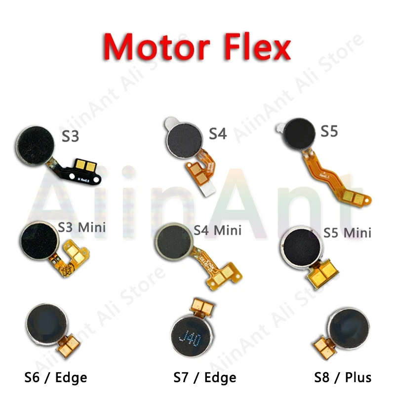Мотор для samsung Galaxy S3 i9300 S4 i9500 S5 G900 i9190 G800 i8190 S6 S7 S8 Edge Plus мини гибкий кабель Buzzer с