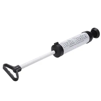 

Handle Powerful Suction Plunger Toilet Dredger Cleaner Drain Buster with Two Suckers for Sink Cleaning Tool