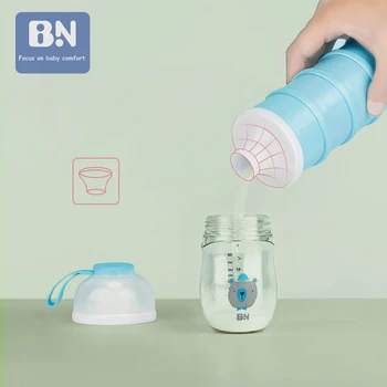 

Portable Milk Powder Formula Dispenser Food Container Storage Feeding Box for Baby Kids Toddler Four Grid Baby Food Storage Box