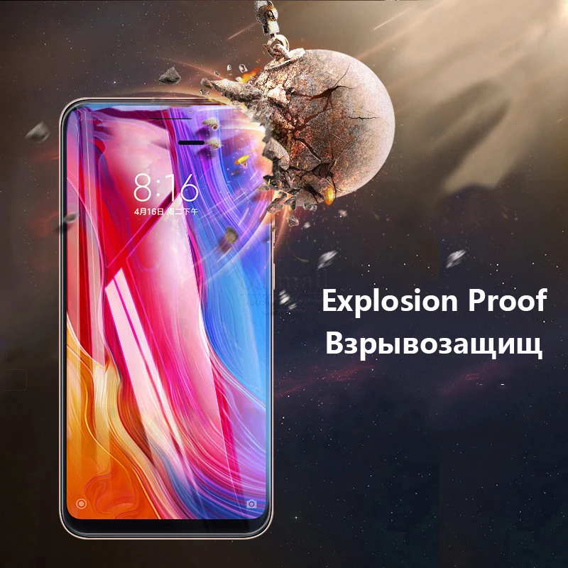 Полное покрытие, Гидрогелевая пленка для Xiaomi Redmi Note 7 Pro, защитный гель для экрана, TPU, мягкая нано Взрывозащищенная защита для Redmi 6 8 7A