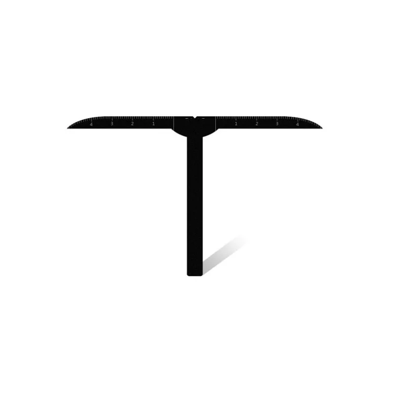 Трехточечная позиционирующая линейка микроблейдинг Перманентный трафарет для