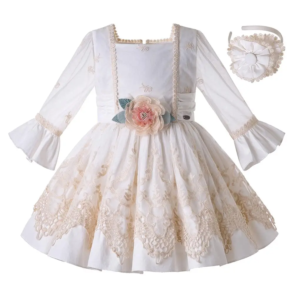 spanish flower girl dresses