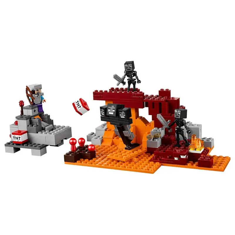 Wither Building Blocks With Armored Steve Action Figures Compatible My World Bricks Set Gifts Toys 21126 Wither Building Blocks With Armored Steve Action Figures Compatible My World Bricks Set Gifts Toys 21126