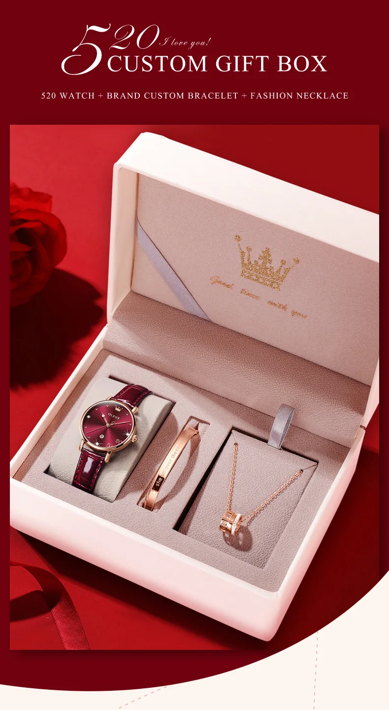 OLEVS 5505 Women Luxury Quartz Watch description image 3