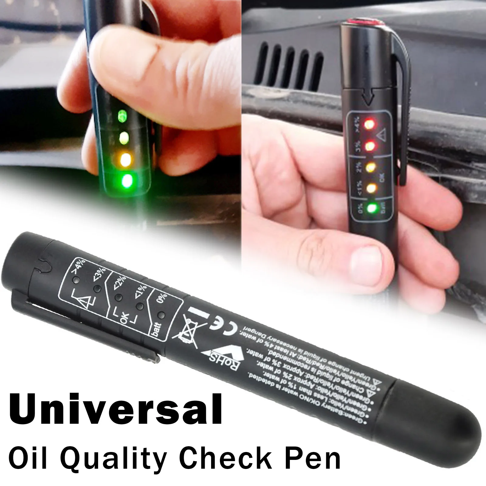 

Accurate Oil Quality Check Pen Universal Brake Fluid Tester Car Brake Liquid Digital Tester Vehicle Auto Automotive Testing Tool