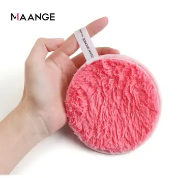 

1 Pc Hot Sale 6 Colors Lazy Makeup Remover Puff Double-sided Microfiber Makeup Remover Puff Non-lint Non-stab Face Powder Puff