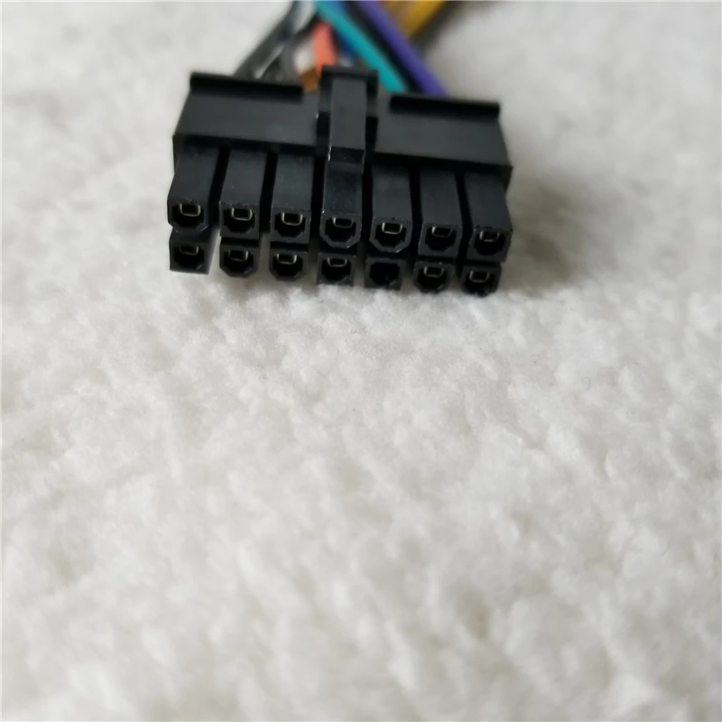 Адаптер питания ATX 24pin 14pin шнур для Lenovo IBM Q77 B75 A75 Q75 материнская плата 18AWG 10 см