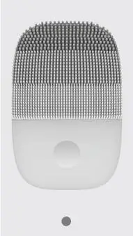 Xiaomi inFace Электрический глубокое очищение для лица Чистящая Щетка массажная Sonic зубная щётка уход за кожей лица стиральная IPX7 Водонепроницаемый силиконовые уход за кожей лица очищающий тоник для кожи уход - Цвет: Серый