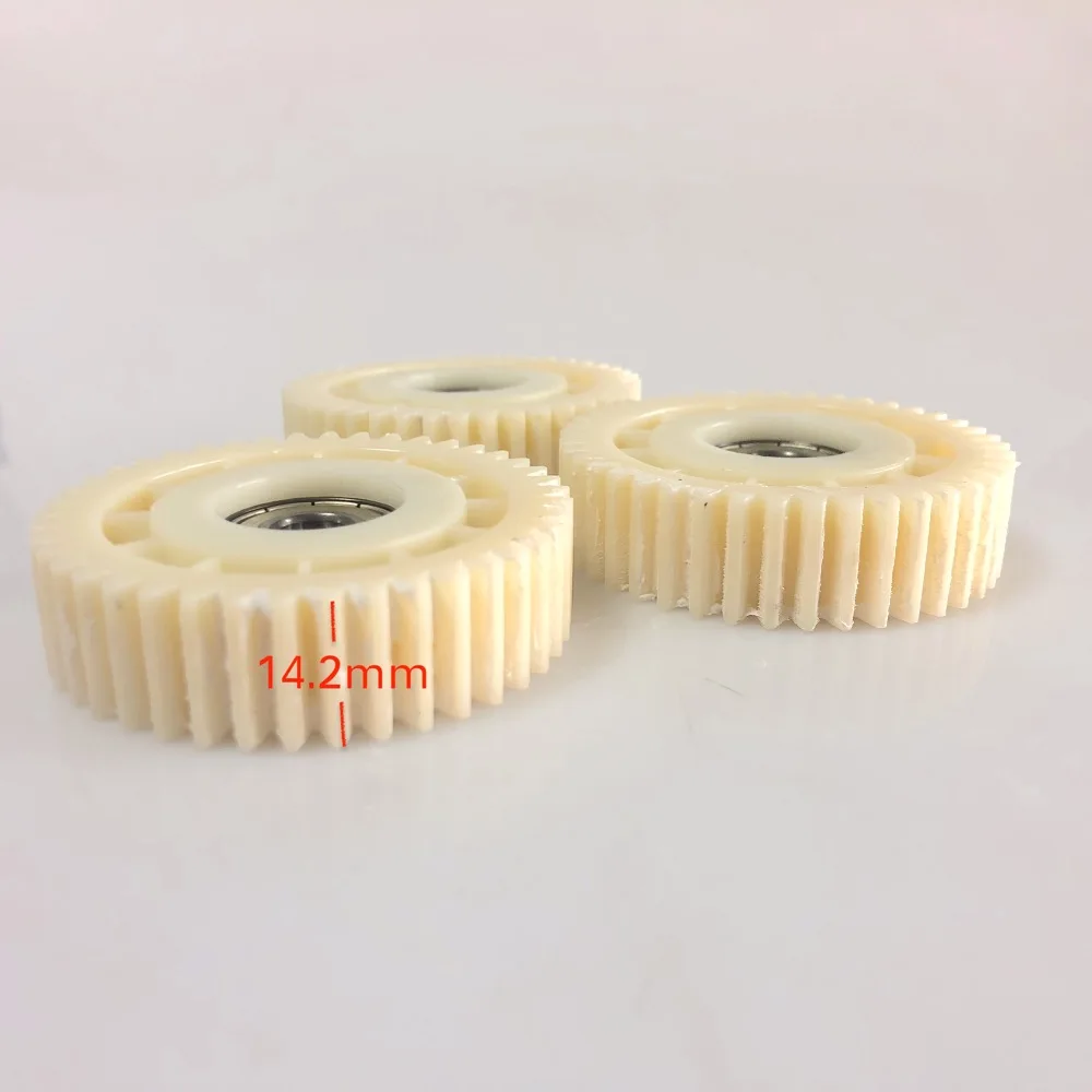 Hub Motor Nylon Gear Set 500W BPM For Electric Bike Engine Spare Part for Replacement 42 Teeth 3PCS with Circlip Ring