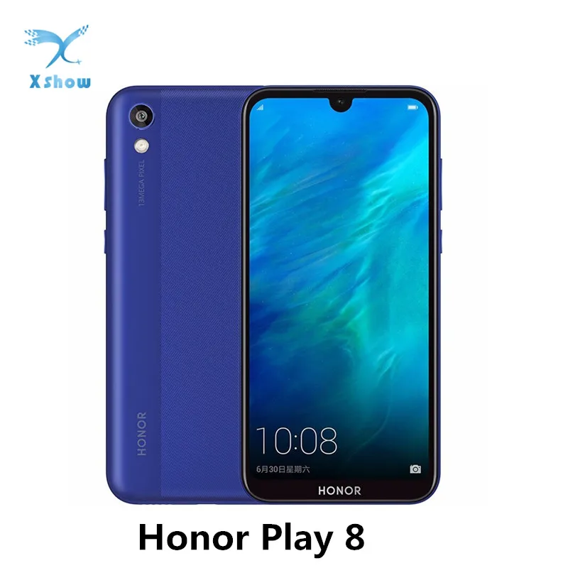 HONOR 8 play, Смартфон HONOR Play 8 MT6761, 2 Гб ОЗУ, 32 Гб ПЗУ, 5,71 дюймов, ips, Android 9, мобильные телефоны с распознаванием лица