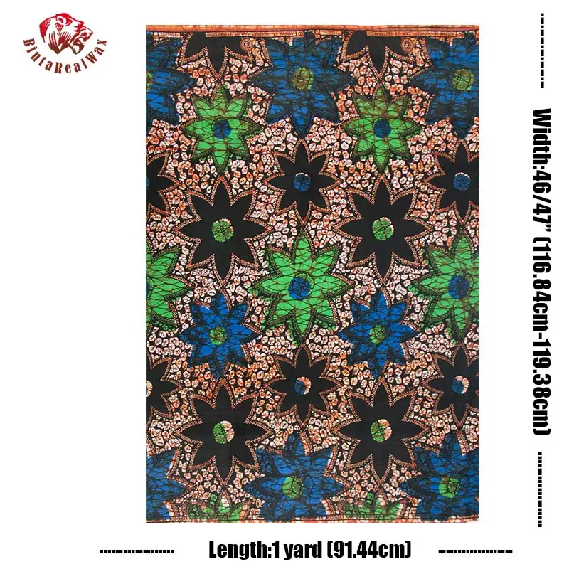Free-Shipping-New-Arrival-100-Cotton-African-Real-Wax-Print-Fabric-Ankara-Fabric-African-Real-Dutch