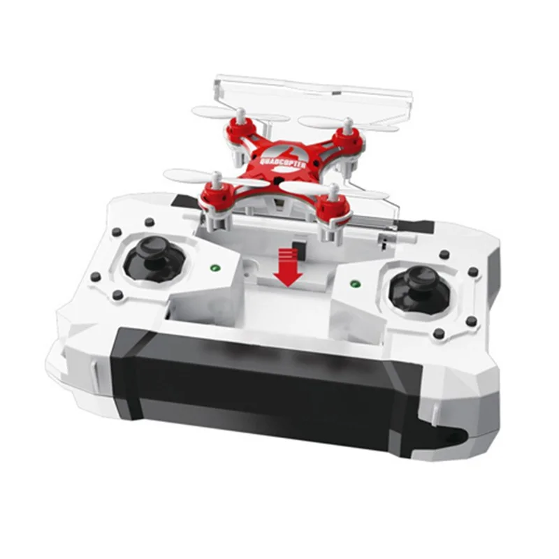 

Mini Unmanned Aerial Vehicle Remote Control Aircraft Pocket FQ777-124 Remote Control Aircraft Elf Mini Quadcopter