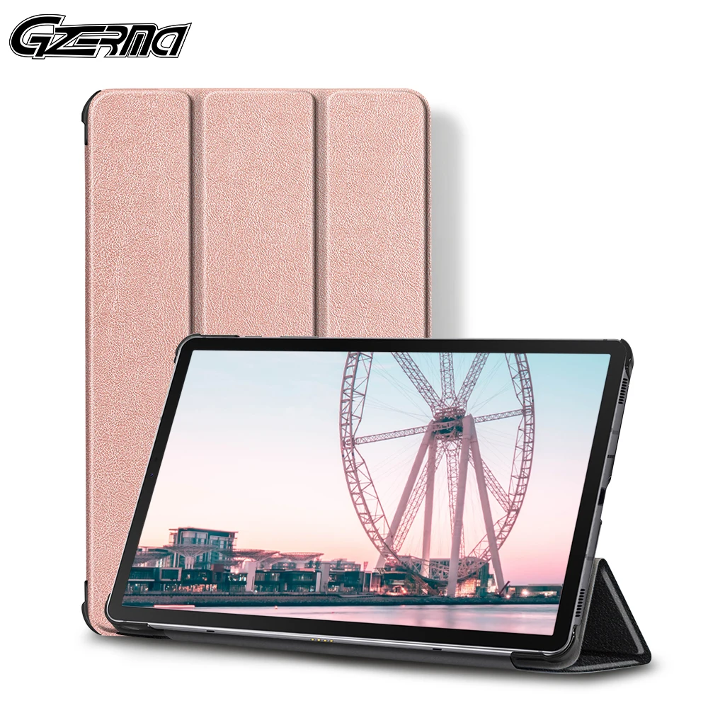 Intelligente Folio Case For Samsung Galaxy Tab S6 Lite 10.4 ''S6 S5E 10.5'' Tablet Funda Per Galaxy Tab Un 8.0 ''10.1'' 10.5 ''2019 Caso