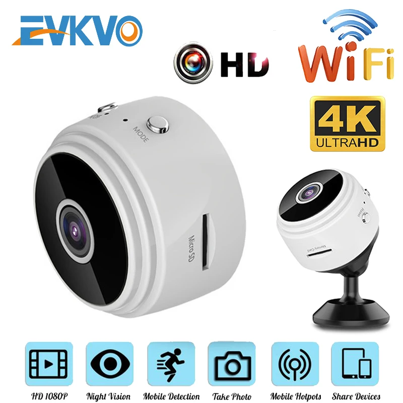 A9 FHD 1080p Wifi IP мини камера Маленькая беспроводная домашняя детская ночного видения