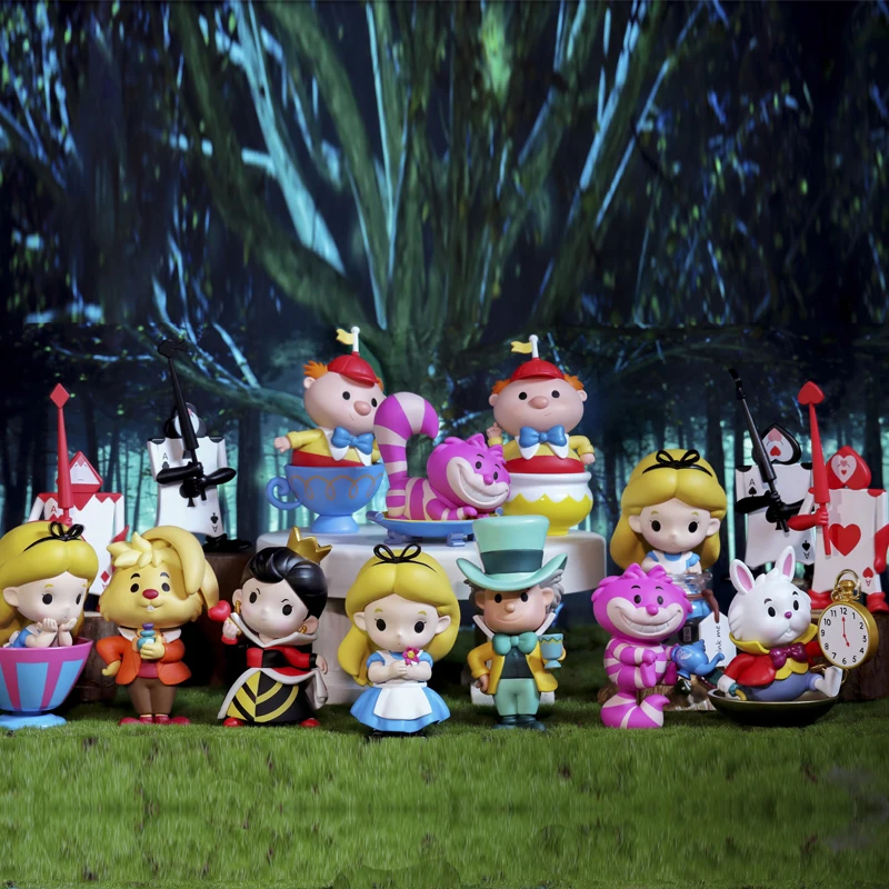 Details about   Alice in Wonderland Cute Art Designer Toy Figurine Display Figure Gift Decor Pop 