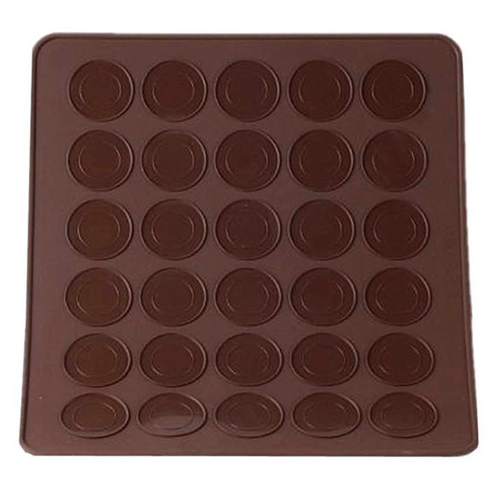 Silicone Macaron Macaroon Mat Oven Baking Liner Sheet Cake Decorative Mat