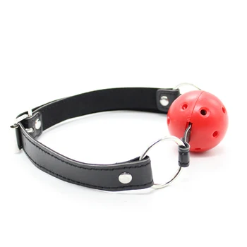 Sexy Shop Accessories BDSM Bondage Harness Ball Open Mouth Gag Fetish Men Slave Adult Games Erotic Products Porn Toys For Couple 2