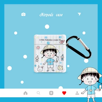 

Cute Girl Trunk Bluetooth Wireless Silicone Case for Apple Airpods Pro 2 Charging Headphone Case Keyring Cover Coqu