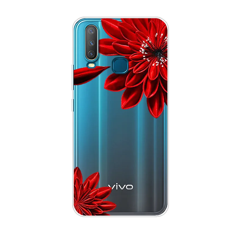 Чехол для Vivo Y17, мягкий силиконовый чехол из ТПУ для VIVO v17 neo Y91C Y91 Y15 Y12 V15 V15Pro Pro, чехол для телефона s для VivoY17 y95 - Цвет: 62