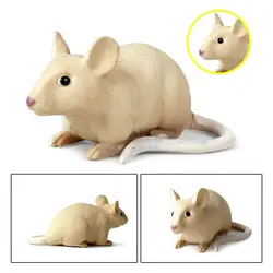 Имитация мыши фигурка животное модель дома украшения Дети обучающая игрушка для детей подарок