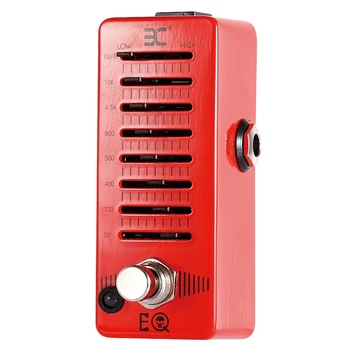 

Eno Ex Eq Guitar Effect Pedal Bass Guitar Equalizer Effect Pedal 7-Band Eq Full Metal Shell True Bypass Guitar Accessories