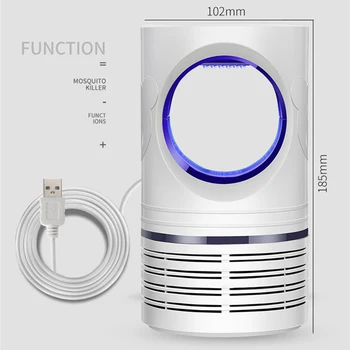 

Anti Insect Killer Bug Trap UV Light Lamp Household Photocatalyst Electric Mosquito Insect Killer Lamp Fly Bug Repellent