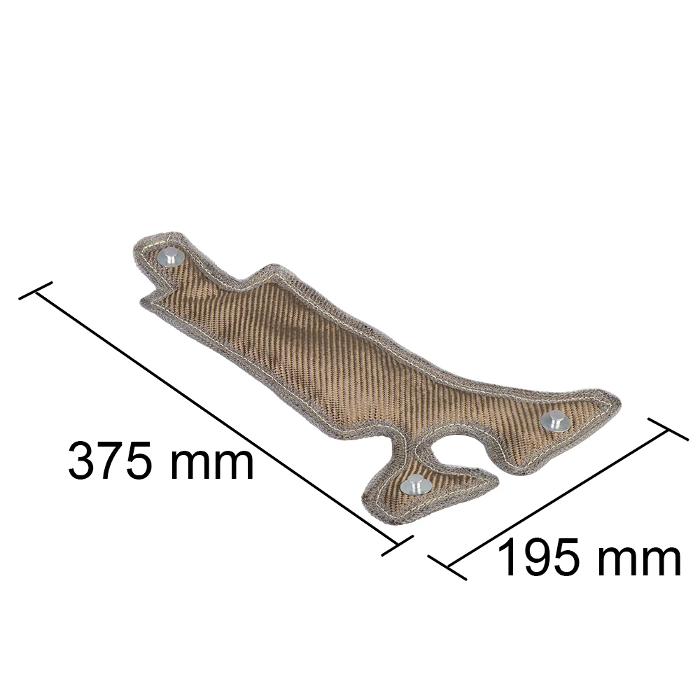 Turbo Cover Heat Shield Turbo Charger Turbo Blanket Lava Titamium Turbo Blanket Heat Shield Wrap For + Honda Civic 1.5T Stainless Steel Mesh