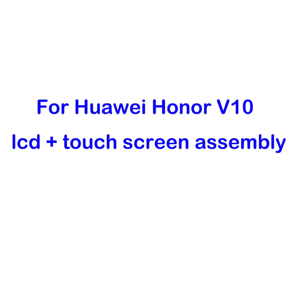 ЖК-дисплей для Huawei Honor View 10 дигитайзер сенсорного экрана в сборе huawei honor V10 ЖК-экран